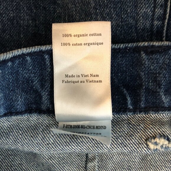 Everlane Womens Jeans The Way-High Gardener Cropped Jean Wide Leg 28 - Picture 5 of 5